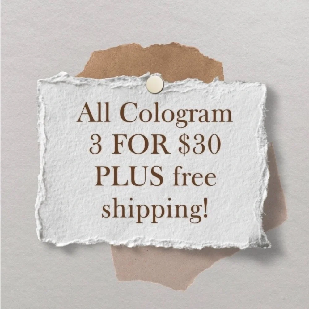 🔥🔥ALL Cologram 3 for $30 PLUS Free Shipping